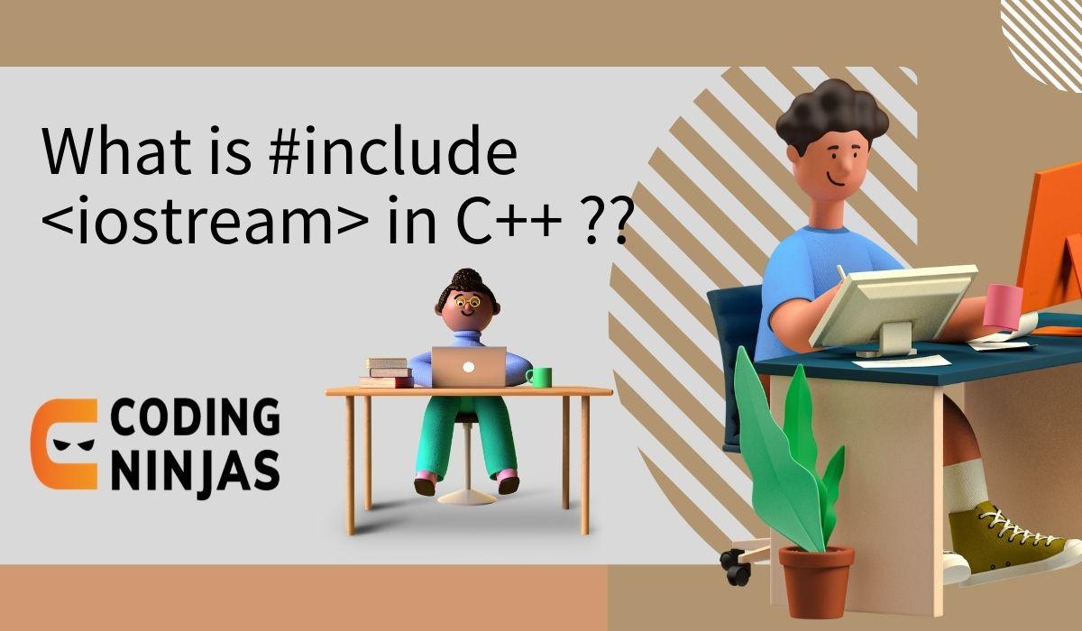 What is #include <iostream> in C++?